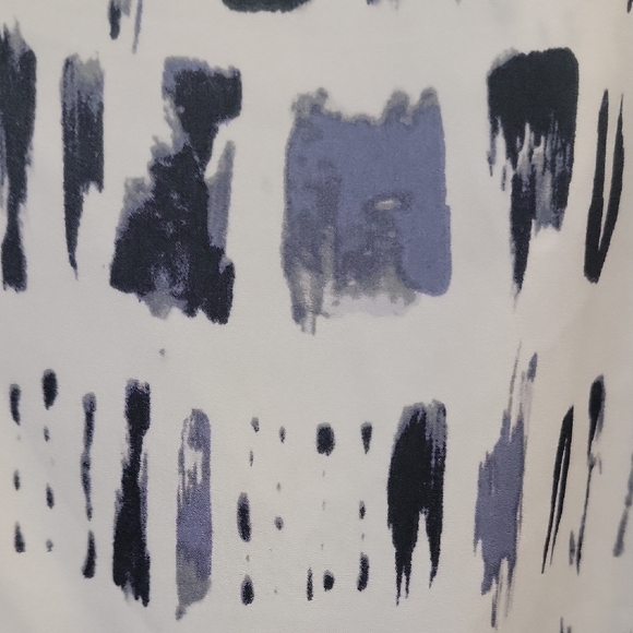 Banana Republic Monochrome Abstract Maxi Dress - Picture 10 of 10